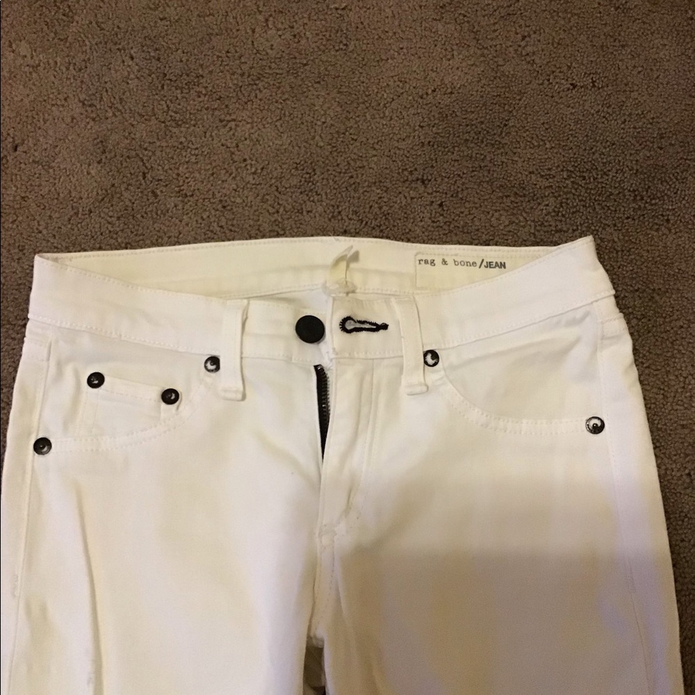 White jeans
